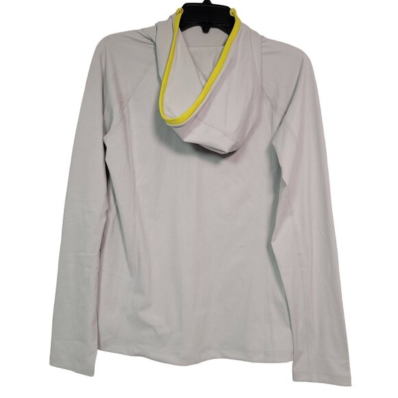 Fila Women's Funnel Neck Moisture Wicking Active Training Hoodie Gray Size Small - Picture 2 of 12